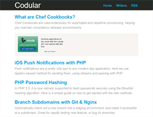 Tablet Screenshot of codular.com